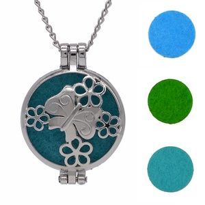 WickedWondersVIPBling.com Jewelry - Necklace - Aroma Diffuser Butterfly Babe WickedWondersVIPBling.com Jewelry - Necklace - Aroma Diffuser Butterfly Babe